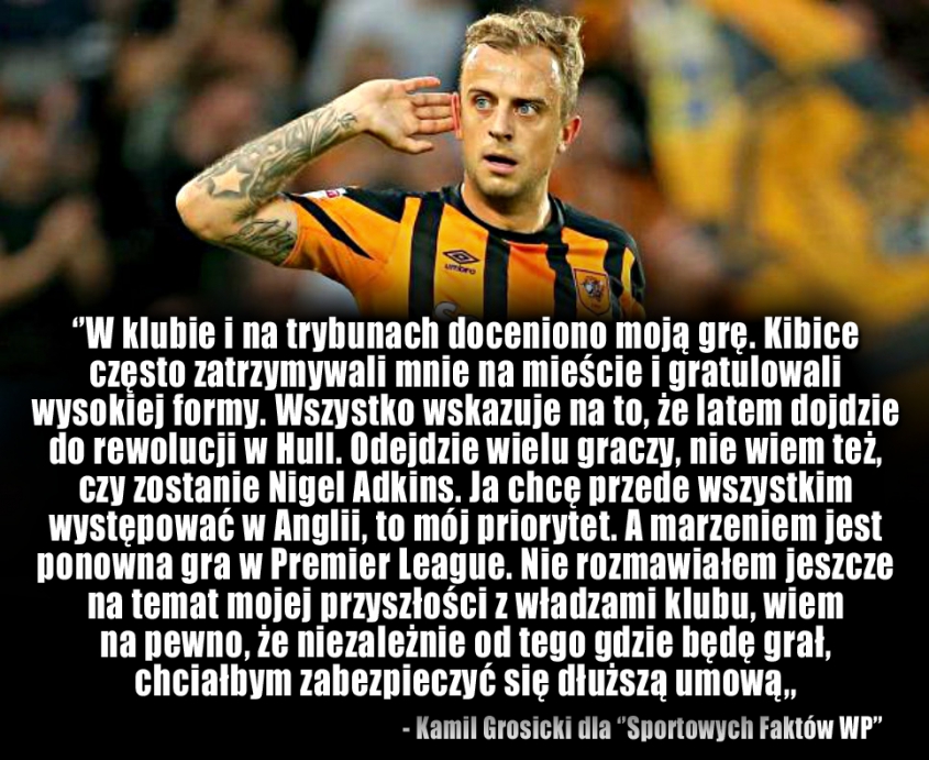 Kamil Grosicki zabrał głos nt. swojej przyszłości!